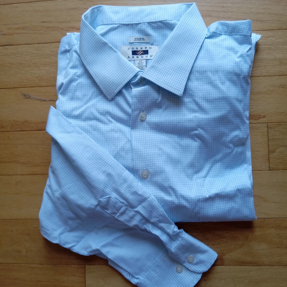 Men's Joseph Abboud 20 36-37 Long Sleeve Shirt - Big & Tall